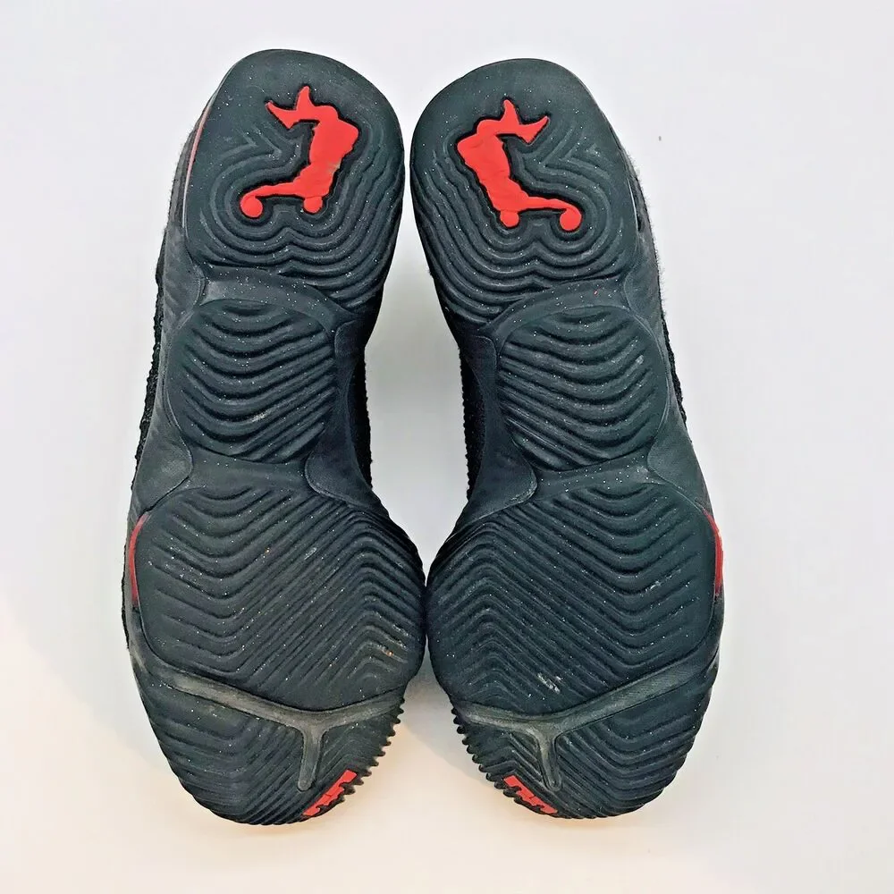 Nike LeBron 16 Fresh Bred 2018 Black/Red Youth 5.5Y AQ2465-002 Athletic Shoes